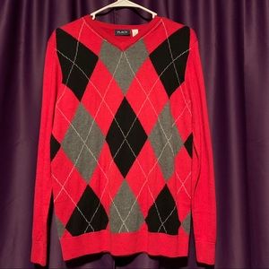 Argyle Longsleeve Top